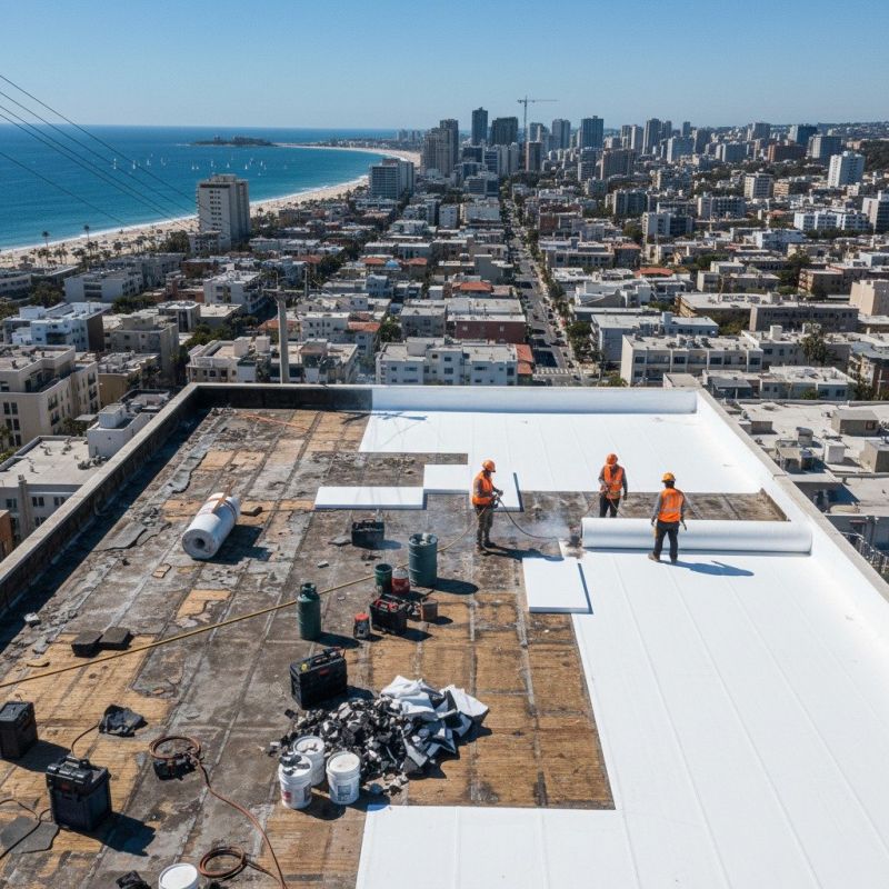 Flat Vs. Single-Ply Roof Installation: Which Is Right For Your Building